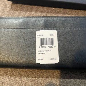 Coach F58928 Long Wallet Black and Carabiner Keyring Set for Men